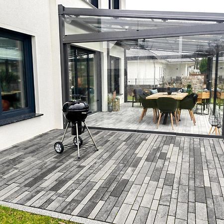 Bohnapartments Luxury Villa Berlin - 210Qm - Wintergarten - Kamin - 4 Kostenlose Parkplaetze - 6 Schlafzimmer - Neubau - Luxusausstattung Birkenwerder Εξωτερικό φωτογραφία